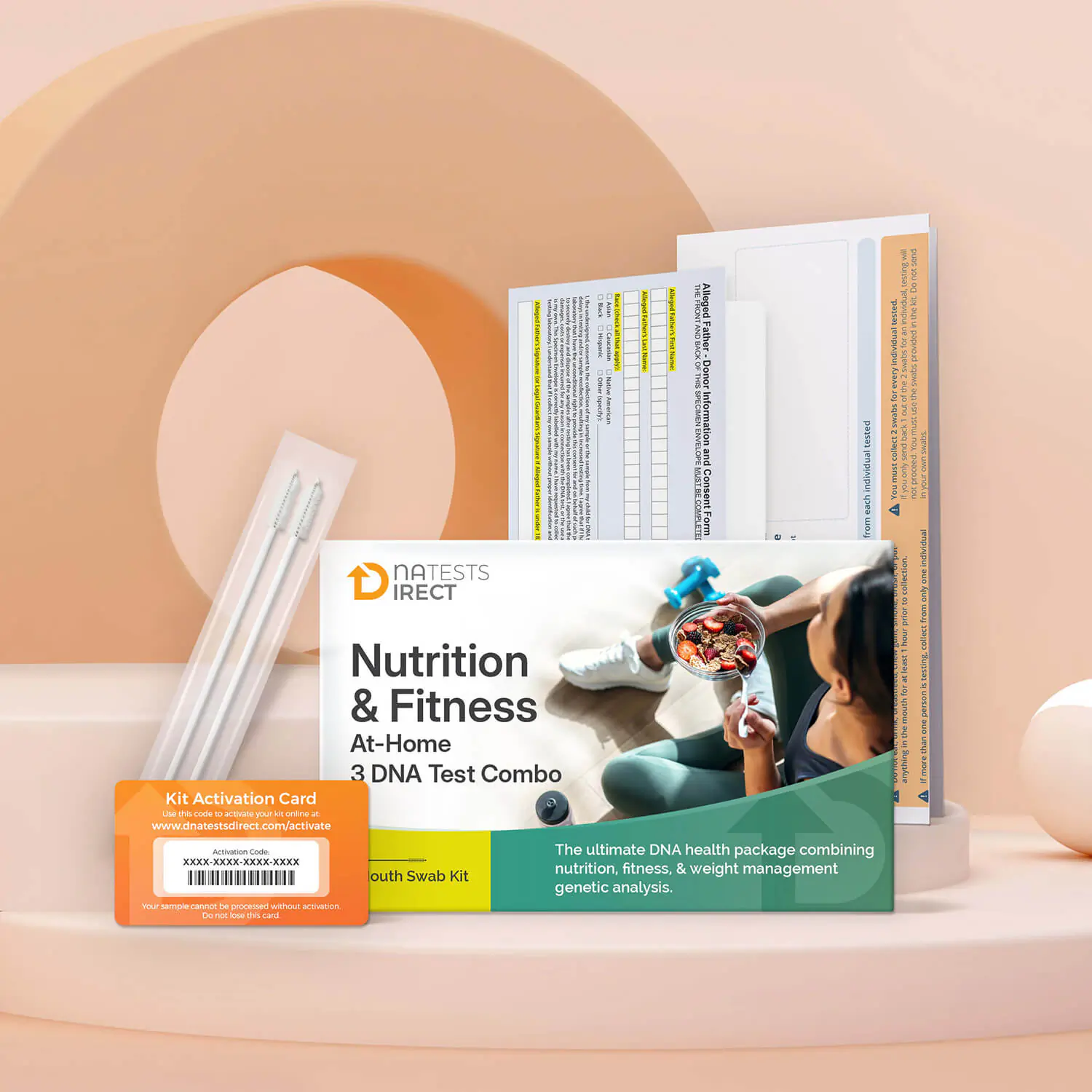 DNA Nutrition & Fitness 3-Test Combo - Image 6